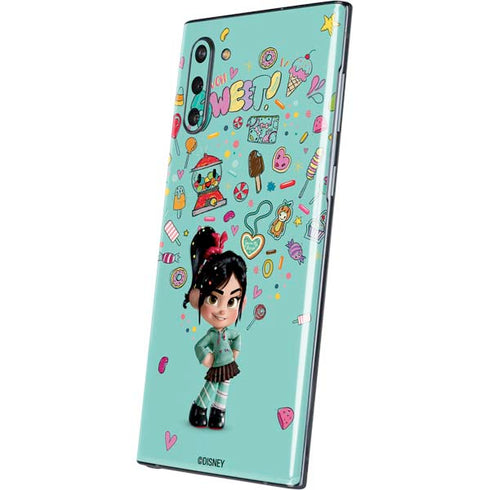 Disney Wreck-it Ralph Vanellope Sugar Icons Galaxy Note 10 Skin